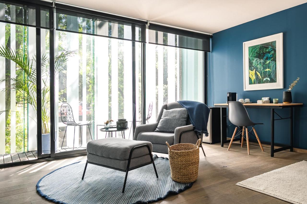 Luxurious Apt With Balcony In Polanco Мехіко Екстер'єр фото
