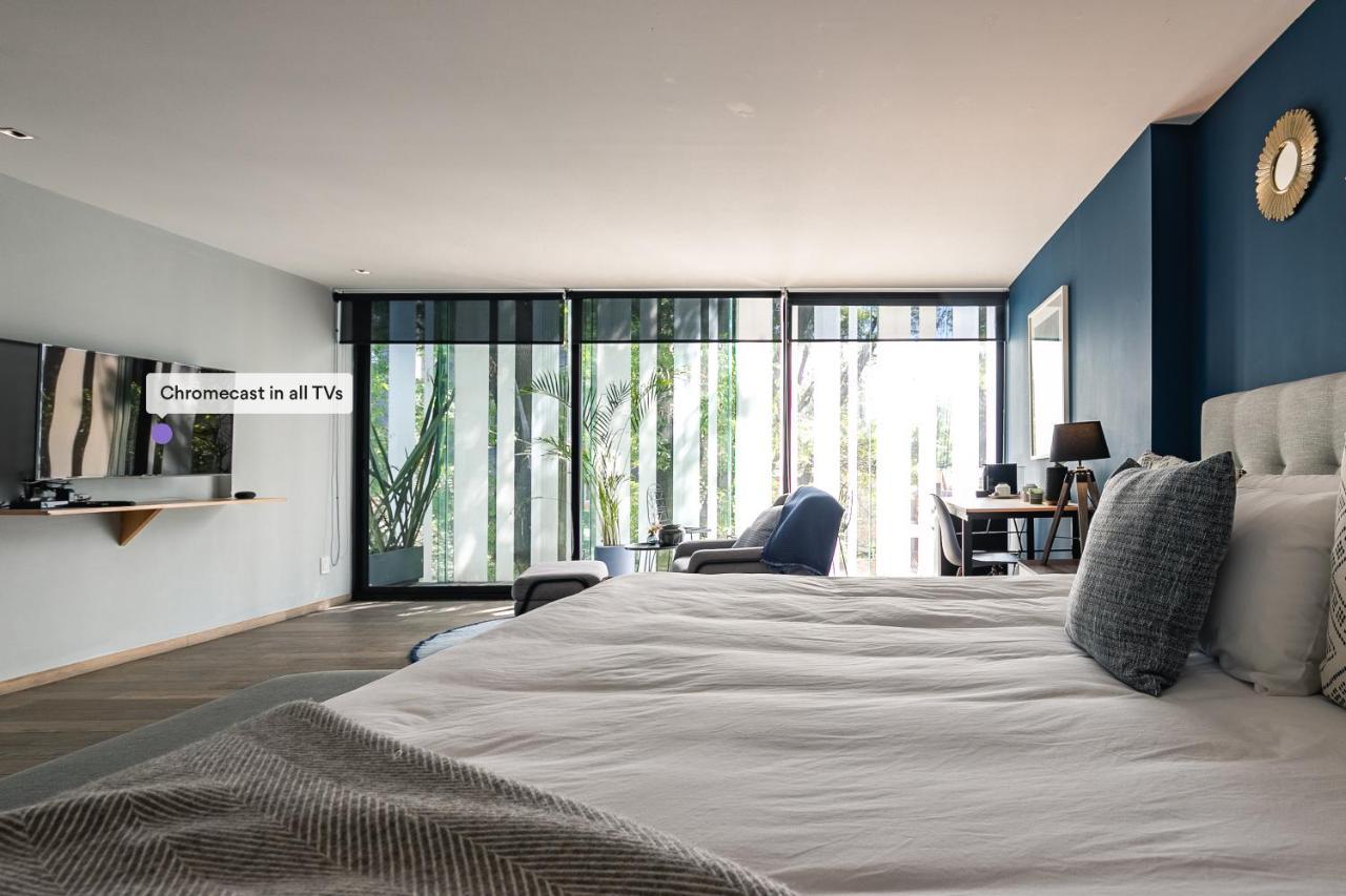 Luxurious Apt With Balcony In Polanco Мехіко Екстер'єр фото